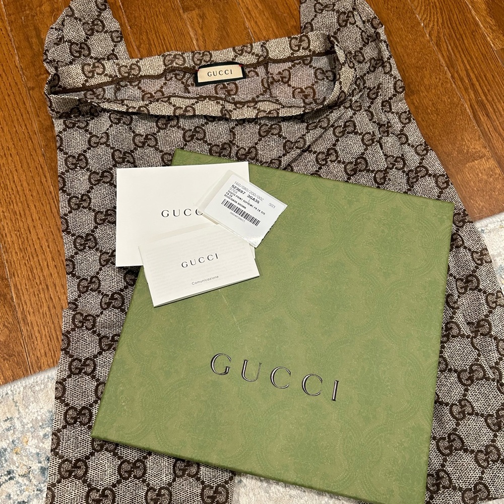 Gucci Supreme Print Tights - Large